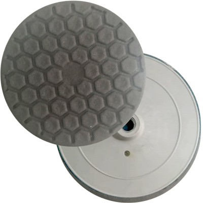 KM PB163K Pad Negro 6IN con soporte